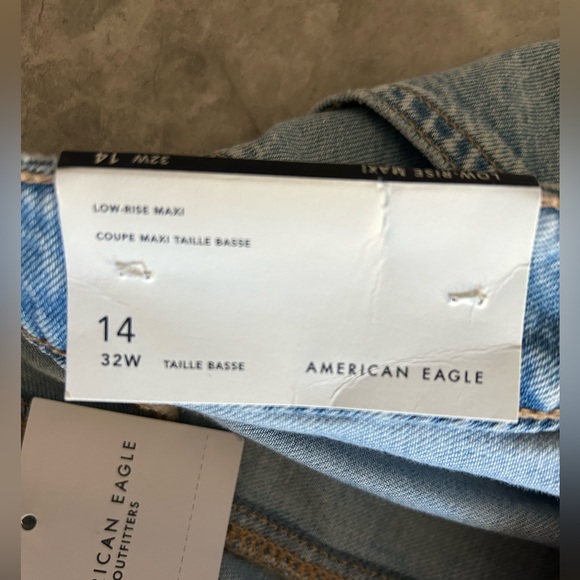 America 🦅 Eagle long denim maxi skirt 14 - Picture 6 of 8